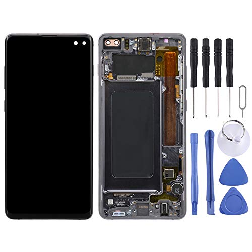 Tela LCD super amoled original para Samsung Galaxy S10+ Digitalizador Conjunto completo com quadro