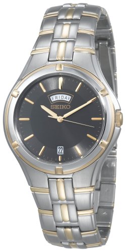 ZCR[Men 's sgee38 Sporty Dress Two - Tone Watch