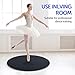 Tristcily 31inch Portable Dance Floor, Tap Dance Floor, Ballet Training Equipment Ideal for Figure Skating Practice Mat,Jazz,Tap Board,Turning Board and Party Dancing for All Ages