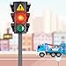 ARTFILIF Traffic Light, Large Traffic Light Toy, Traffic Light Lamp, Kids Traffic Light, Learning & Education Toys, Traffic Safety Education Props for Early Education