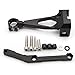 PROCNC Motorcycle CNC Aluminum Steering Damper Stabilizer Mounting Bracket Kit Fit for Yamah.a MT-09 FZ09 (not tracer) 2013-2020 XSR 900 2015-2020 MT-09 SP 2018-2019 (Black+Black)