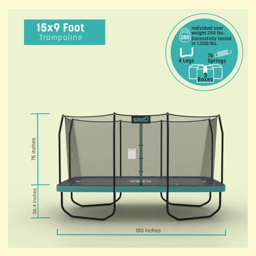 Image of Skywalker Signature Series Trampoline with Enclosure