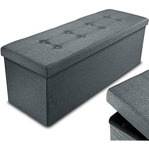 Nyxi Foldable Ottoman Storage Box for Multi-Purpose Use Cover
