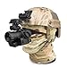 VISWISS an/PVS 14 Monocular NVG Dovetail J Arm for Helmet PVS 14 Night Vision Mount, Black