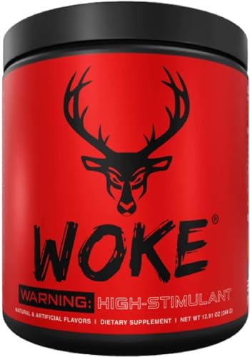 Woke HIGH STIM Pre Workout by Bucked Up
