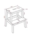 Sicherheitsdesign: glatte Oberfläche, umweltfreundliche Materialien, Massivholzstruktur und abgerundete Ecken, keine Gesundheitsschäden für Sie und Ihre Familie, geringe Größe, faltbar, leicht zu lagern