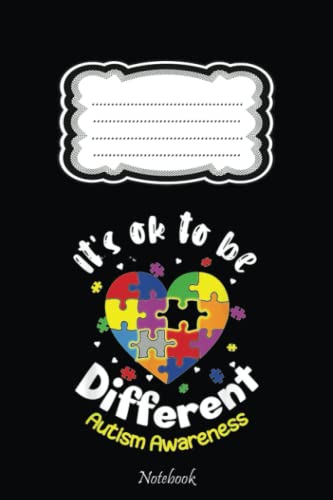 Autism Awareness Month Notebook: Autism Teacher Journal, Autism Awareness Gift Notebook 110 Lined Pages 6"x9" Keepsake Journal And Memory