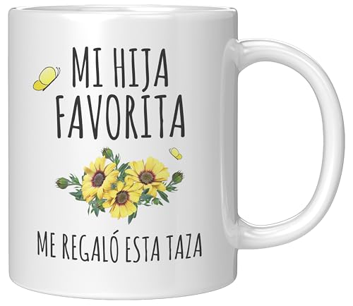 Taza de Café Para Mama de Hija, Regalo Para Mamá, Spanish Mom Mug 11oz