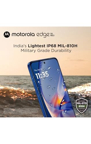 Image of Motorola Edge 50 Neo 5G (Pantone Nautical Blue, 8GB RAM, 256GB Storage)