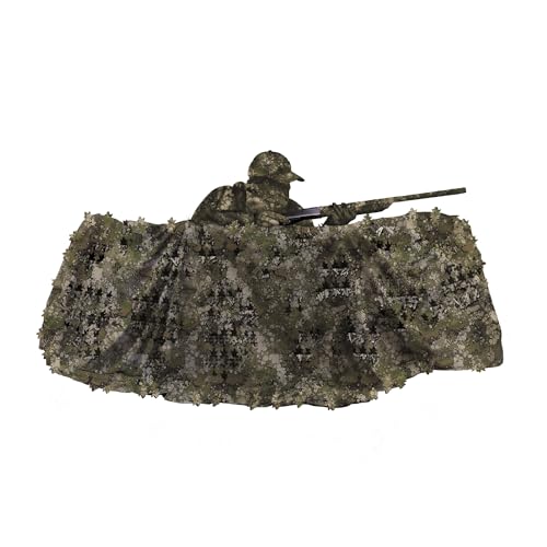 Allen Company Vanish 3D Leafy Omnitex, 12’ x 56”, Veil Terrain Camo