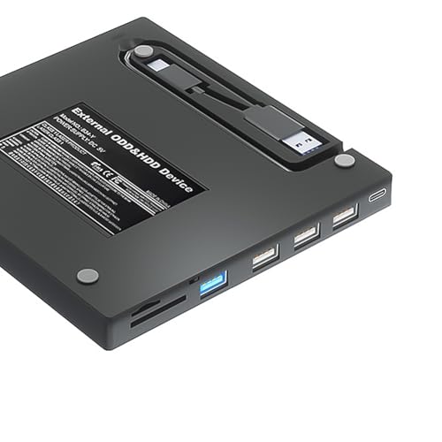 Lecteur Portable CD DVD Externe au design épuré pour Mac et PC