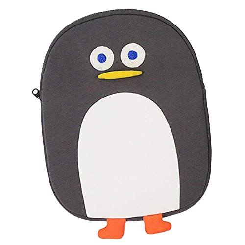 Tablet Sleeve Bag Carrying Case Fits iPad Pro 11 2021-2018, iPad 9/8/7th Gen 10.2, iPad Air 4 10.9/Air 3 10.5, iPad 9.7 Galaxy Tab S8 11 Tab A 10.1 Penguin Grey
