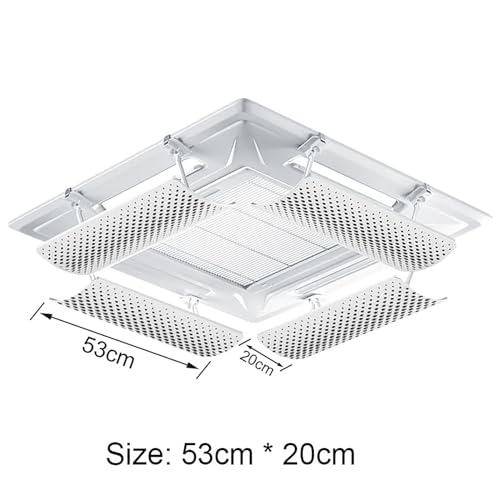 Déflecteur pour climatiseur central en ABS souple à angle ajustable - 8