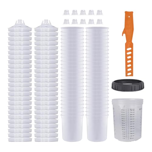 Kit tasse de peinture 20 onces gradué 600 ml haute résistance B - 2