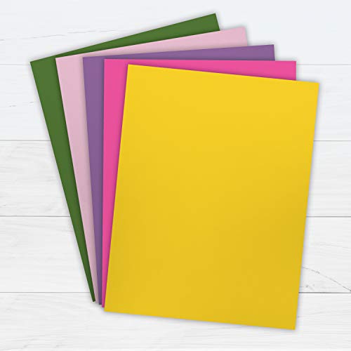 Printworks Floral Cardstock, Heavyweight, Solid Core, 8.5” X 11”, 200 Sheets (00602) #TOP1