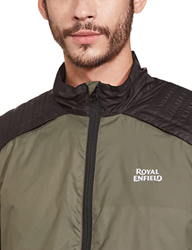 Image of Royal Enfield Nylon Windcheater for Men (RLAWCG000013)
