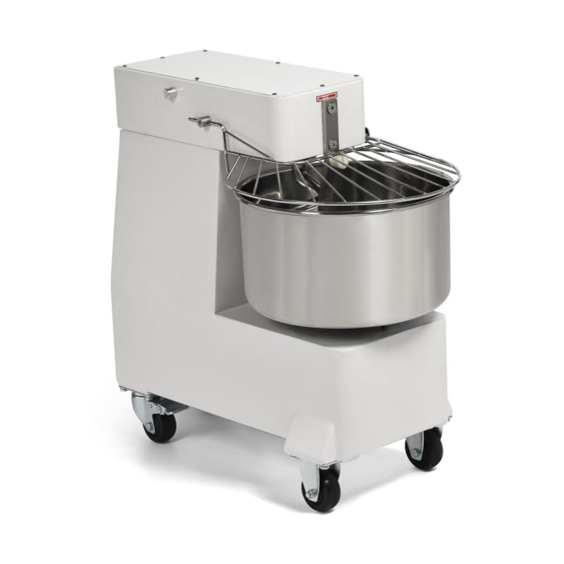 Pétrin 20 L Cuve Fixe et Tête Relevable - 1 Vitesse