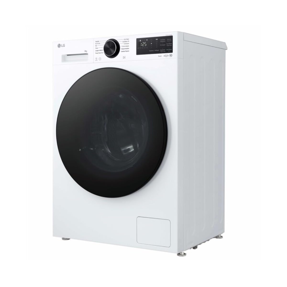 Lavadora LG F2X50S8TLB 8 kg, 1200 rpm, color blanco