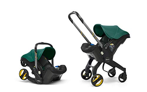 doona ISOFIX・シートベルト固定両対応 インファントカーシート レーサーグリーン 【日本正規品/世界初チャイルドシートにもなるベビーカー】 0か月~ (2年保証) 758010