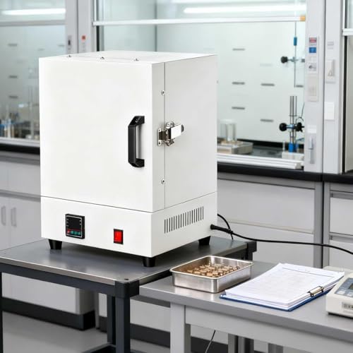 DowPie 2000W Electric Burnout Oven, 1150℃ Enclosed Muffle Furnace - Real-Time Monitoring, Even Heat for Dentistry, Jewelry Molds & Ceramic Crafting