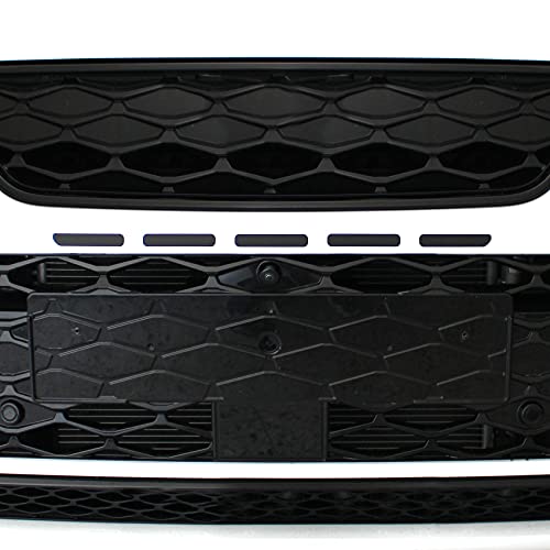 Lufteinlässe Lufteinlass Aufkleber Folie Schwarz Air Vents Intake (K032 Schwarz Glanz)