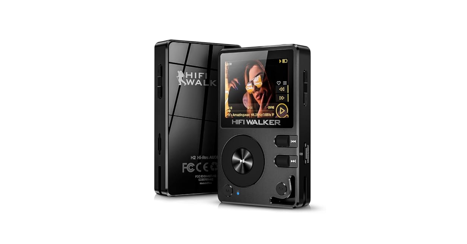 Amazon.com: HIFI WALKER H2-128GB MP3 播放器藍牙5.2 高解析