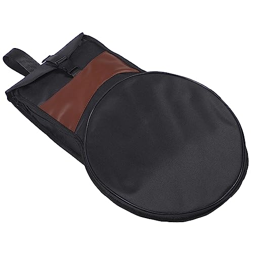 Toddmomy Dumb Drum Bag for 12'' 10'' 8'' Oxford Cloth Drum Case Padded Protection Zippers for Easy Access