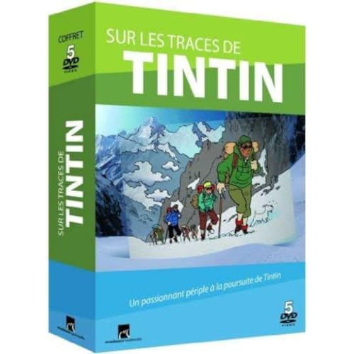 Le documentaire en 5 volumes Sur les traces de Tintin en DVD