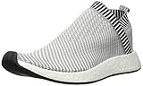 adidas Originals Men's NMD_CS2 PK Running Shoe, DGH Solid Grey/FTWR White/Shock Pink s, 13 M US