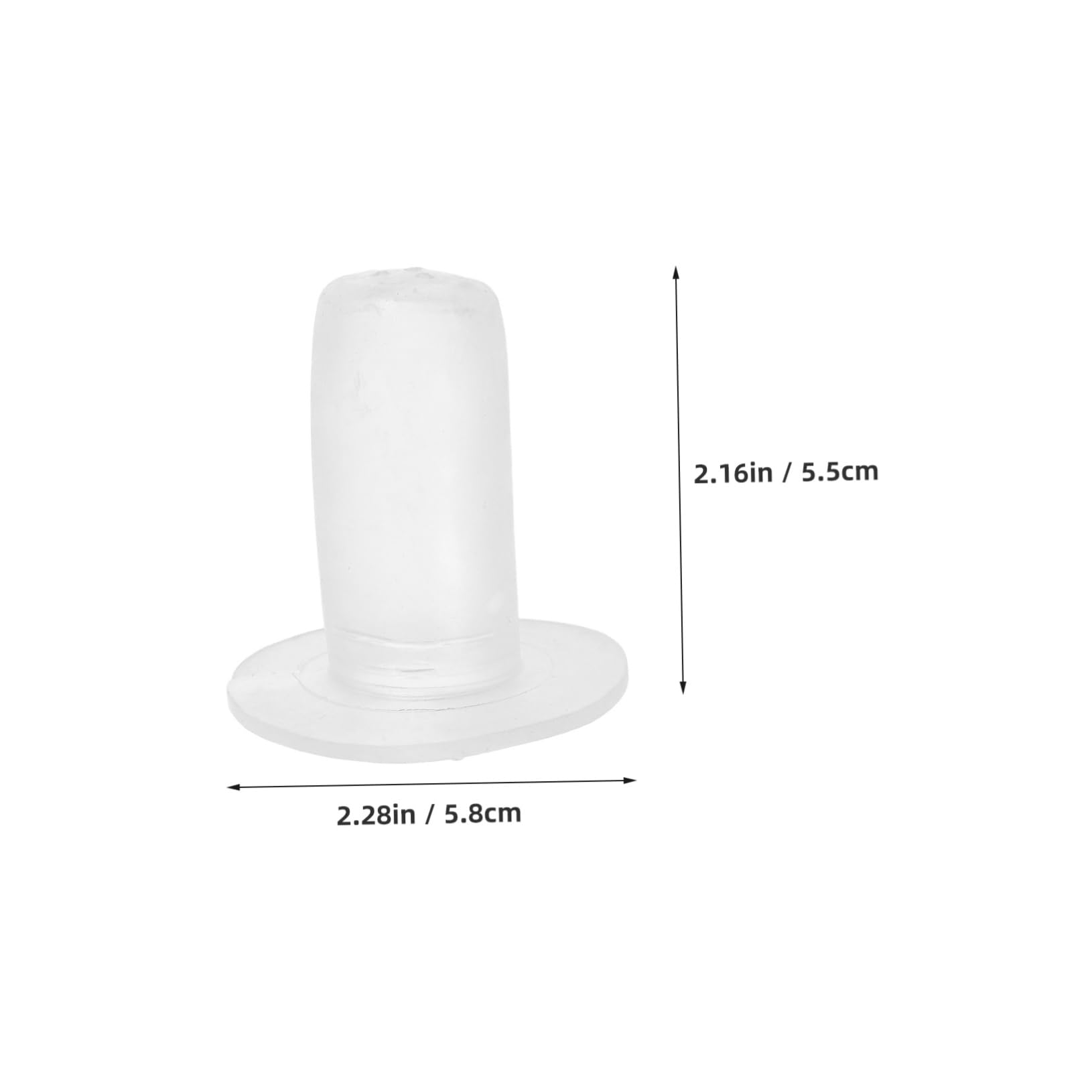 Totority 5pcs Bottle Nipple Comfortable Nursing Teat for Calves Leakproof Design for Easy Feeding Durable Pet Feeding Supplies