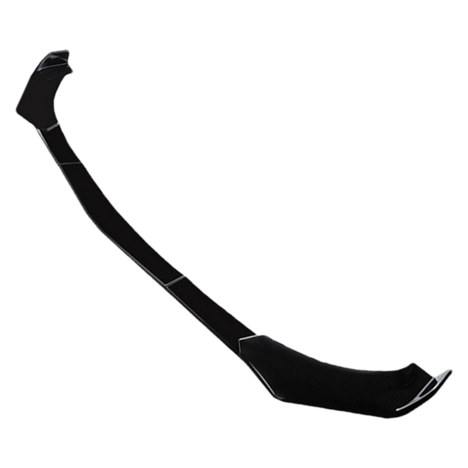 Labbro del paraurti anteriore nero, splitter anteriore per auto,Labbro del paraurti anteriore multiuso impermeabile - Splitter anteriore nero per automobile, spoiler per labbro anteriore per la maggio