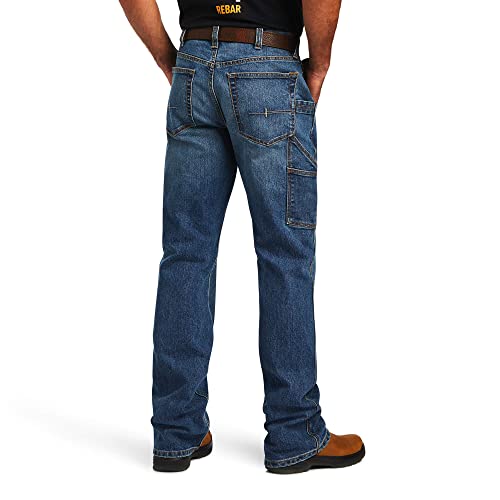 Ariat Men's Rebar M4 Relaxed Durastretch Workhorse Boot Cut Jean2