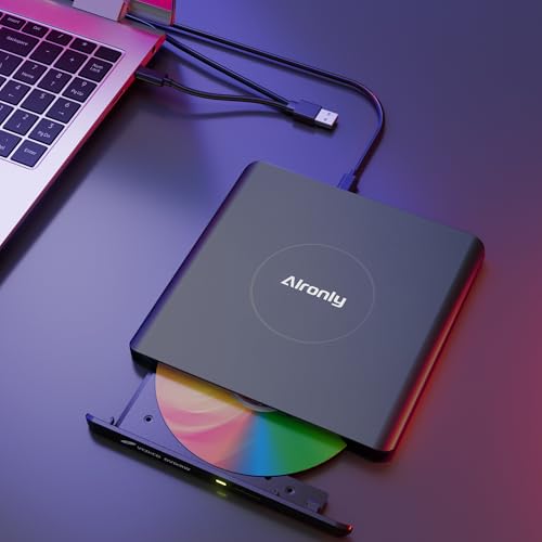 Lecteur CD DVD externe USB 3.0 Type C pour PC portable