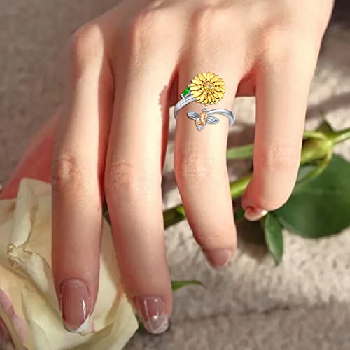 Anelli Donna Argento Sterling 925 Antistress