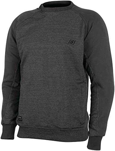 Speed and Strength Men's Lunatic Fringe Armored Sweatshirt, Black/Black, XL
