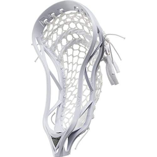 True Temper Vektr Lacrosse Head - Strung, White/White #TOP1