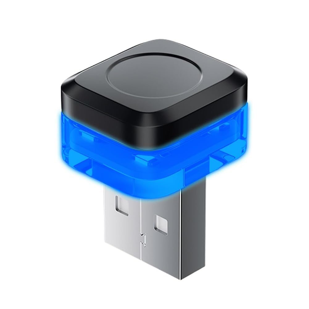 SNAHLPER Car LED Atmosphere Light for Q2 Q3 Q4 e-Tron Q5 Q7 Q8 TT R8, Controlled Night Lamp, No Modification USB Lighters, Universal Vehicle Interior Lighting, Blue Light