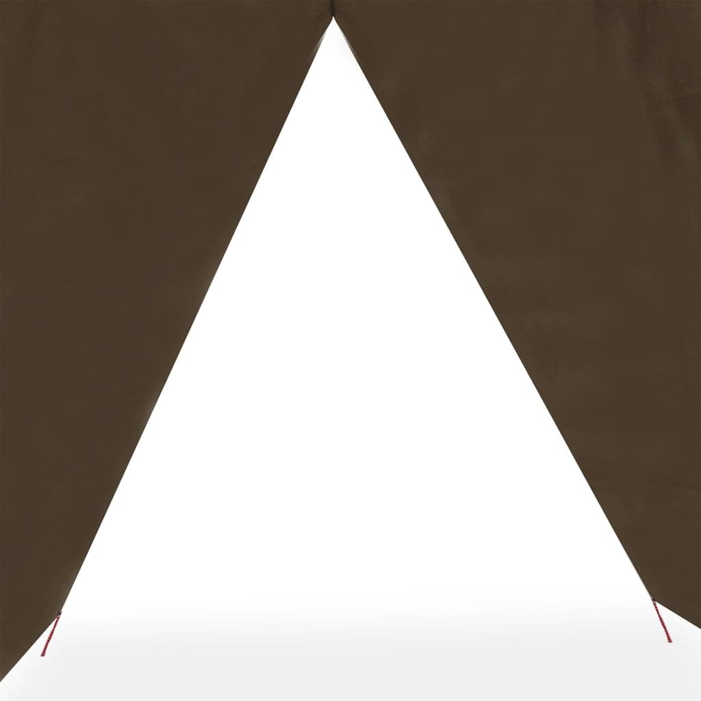 Homgoday Lona de Camping Impermeable marrón 366x306 cm Lona Sombra Exterior Lona para toldo Lona Camping