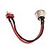BROLEO Electric Scooter Charging Port, Sensitive Scooter Accessory, Electric Scooter Charger Port, Durable Replaceable for Scooter Repair, Airshikh2y9tanri