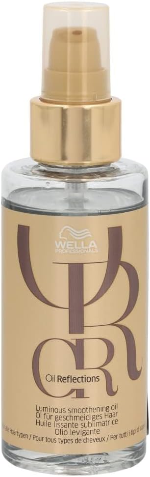 Wella Professionals Oil Reflections – Conditioning Hair Oil with Chamomile Oil, White Tea Extracts – Regenerating Hair Care for Smooth and Shiny Hair – 100 ml