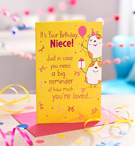 American Greetings Cartão de aniversário para sobrinha (é o seu aniversário!)