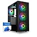 Produktbild dcl24 Desktop Gamer PC AMD Ryzen 5 5600G, AMD Radeon Grafik Vega - 1000GB SSD, 16GB DDR4, Gaming Computer mit 6x3.9 GHz, Spiele Rechner mit WLAN, Windows 11 Pro [20153]