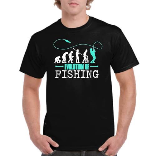 the Fan Tee Camiseta de Adulto de Hombre Deportes Pesca Regalos Pescador Divertida Fishing 009 L