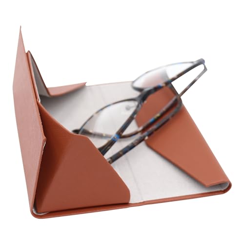 Image of Real Sic Glasses Case for Men and Women - Magnetic Folding Hard Shell Sunglass Holder - Inspired by Solid Color