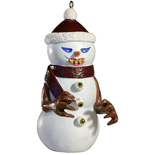 HorrorNamentsSnow Woman Horror Ornament - Scary Prop and Decoration for Halloween, Christmas, Parties and Events