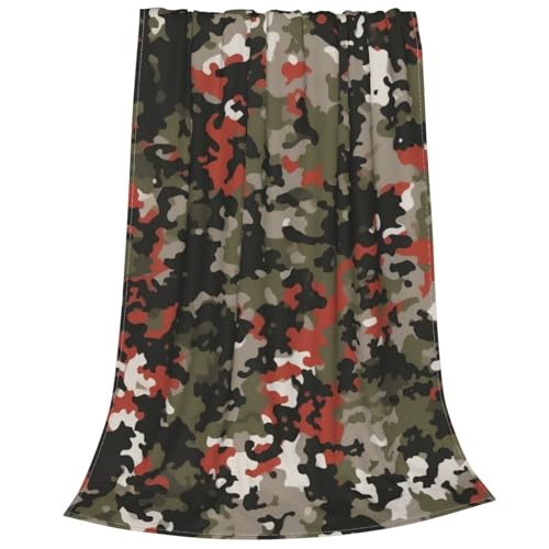 Couverture chaude micro polaire anti-froid pour canapé et lit