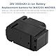 Shentec 28V 3000mAh Li-ion kompatibel mit Worx WA3225 WA3565 passend für L1500i WG798E M500B WG755E M800 WG790E WG794E WG794EDC