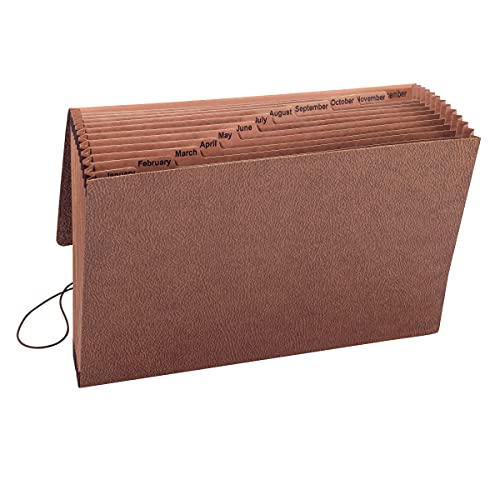Pochette 12 poches Smead TUFF trieur robuste contre le désordre des grands formats