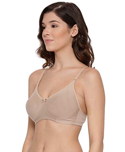 Image of Lyra Women's Cotton Non Padded Wire Free T Shirt Bra