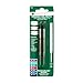 Monteverde Capless Gel Ballpoint Refill to Fit Parker Ballpoint Pens, Fine Point, Black, 2 per Pack (P422BK)
